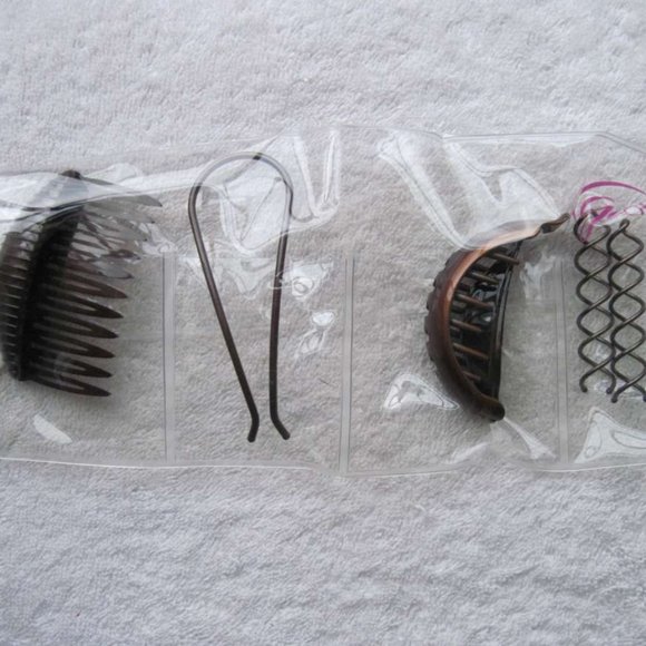 Goody Simple Styles Brunette Modern Updo Spin Pins - Picture 2 of 9